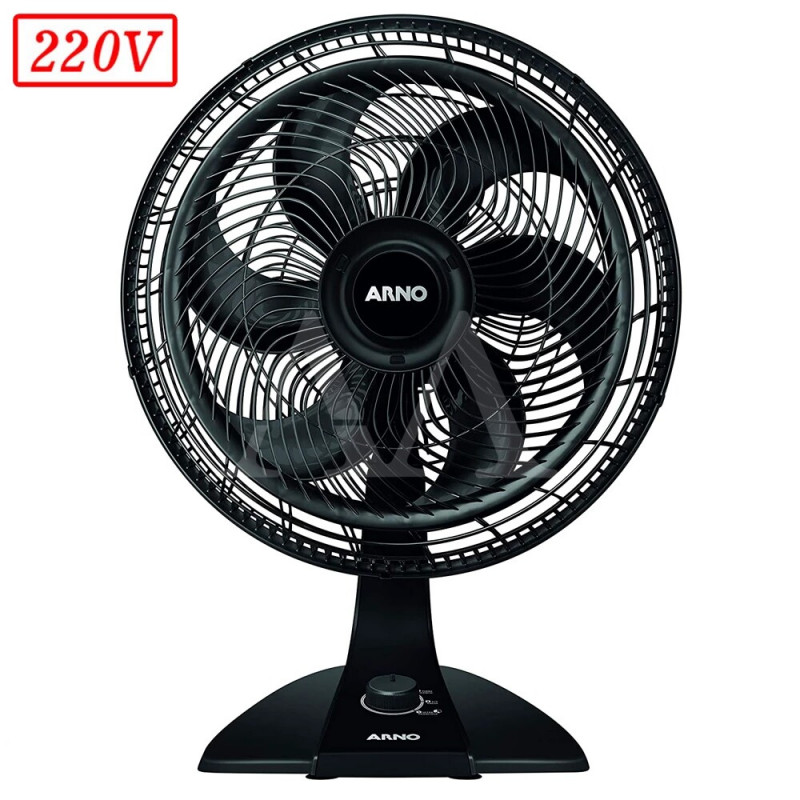 VENTILADOR ARNO VF42 TURBO FORCE 2 EM 1 40CM 6 PAS 3 VEL 220V PRETO VENTILADOR ARNO VF42 TURBO FORCE 2 EM 1 40CM 6 PAS 3 VEL 220V PRETO