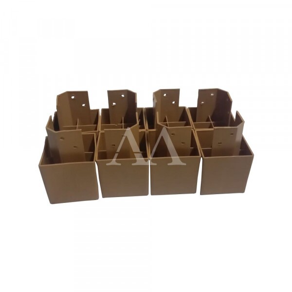 KIT LOPAS PES PADRAO C/8 PLASTICO AMENDOA CLEAN
