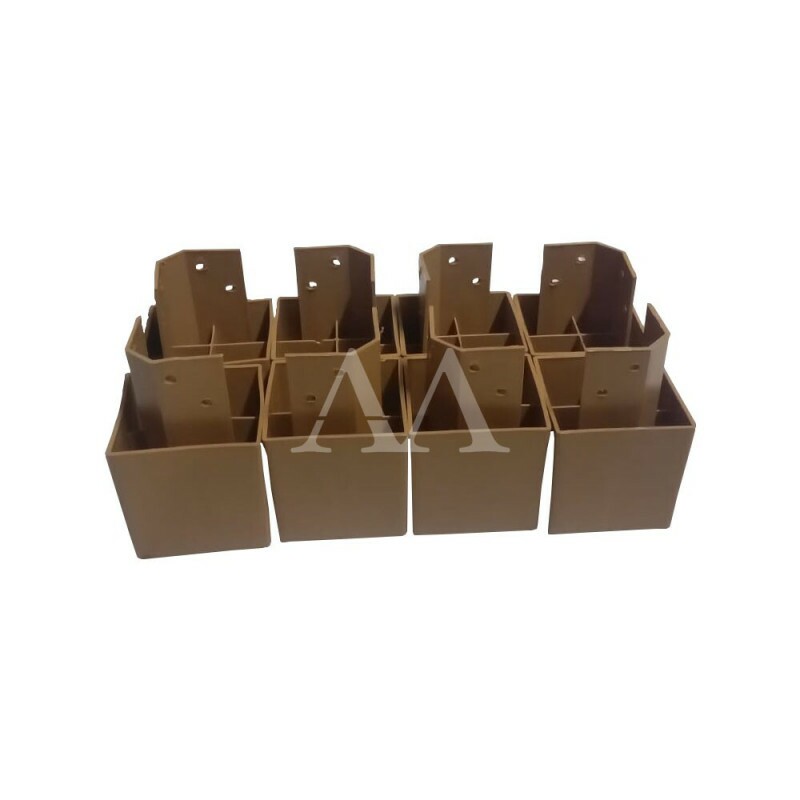 KIT LOPAS PES PADRAO C/8 PLASTICO AMENDOA CLEAN