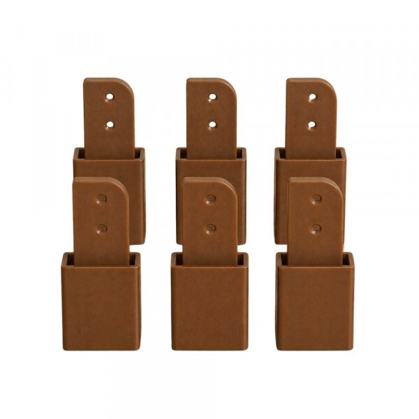 KIT TCIL PES C/6 PLASTICO C/ REGULAGEM CARAMELO KIT TCIL PES C/6 PLASTICO C/ REGULAGEM CARAMELO