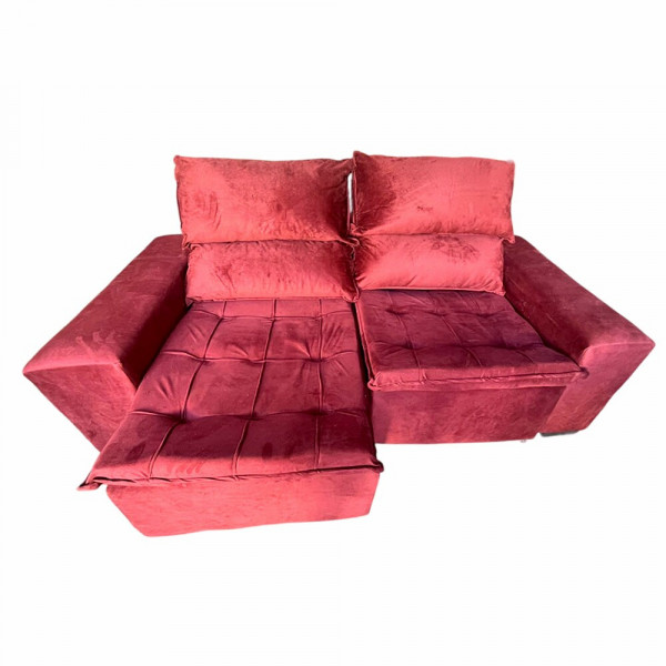 ESTOFADO BOMFLEX CHILE RETRATIL VINHO VELUDO ASTECA 07 ESTOFADO BOMFLEX CHILE RETRATIL VINHO VELUDO ASTECA 07