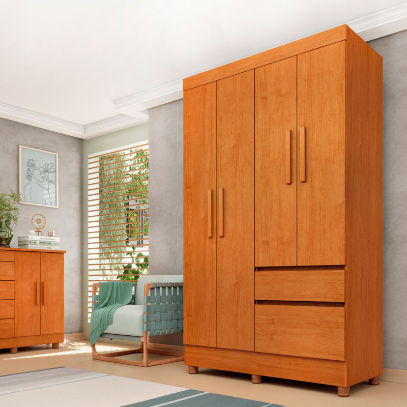 ROUPEIRO 4P. ABRIR 2G TCIL OREGON C/PES CINAMOMO/CINAMOMO