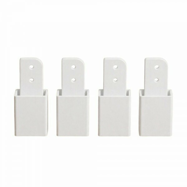 KIT TCIL PES C/4 PLASTICO C/ REGULAGEM BRANCO