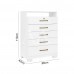 COMODA 5G DEMOBILE TRIUNFO C/PE BRANCO