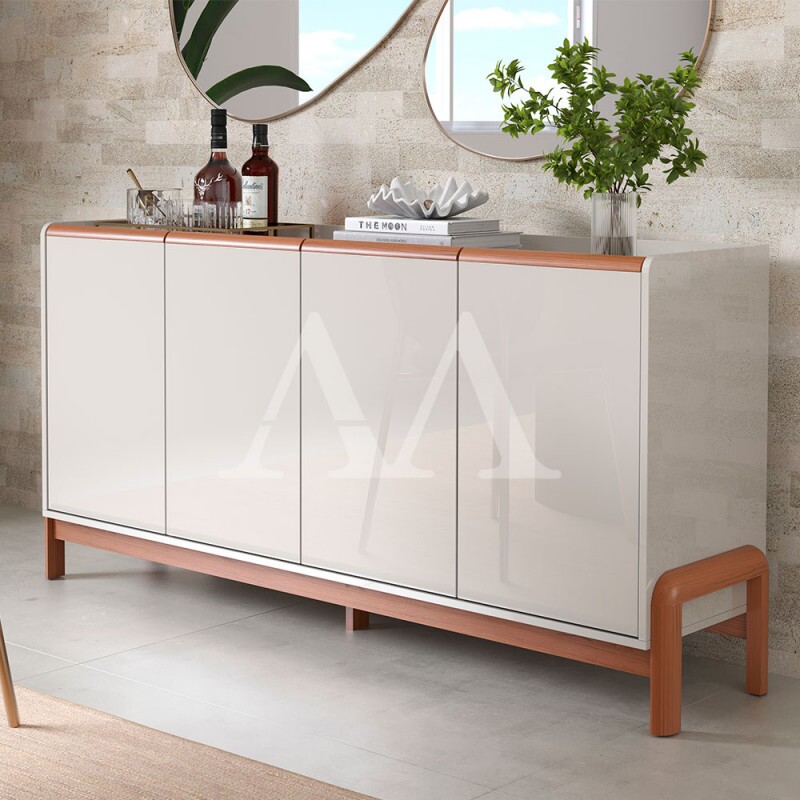 BUFFET LUKALIAM ELEGANCE OFF WHITE NEW/JEQUITIBA
