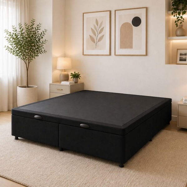 BASE BAU 138X188X38 ULTRABOX SOMMIER ROMA BAU CORANO PRETO BASE BAU 138X188X38 ULTRABOX SOMMIER ROMA BAU CORANO PRETO