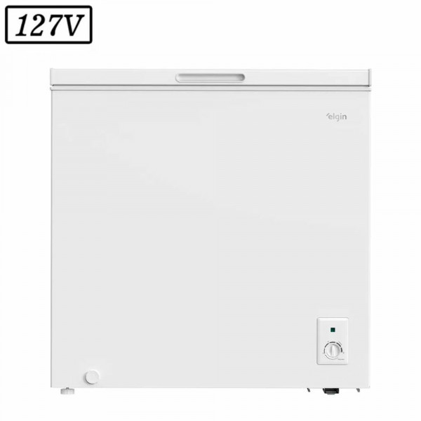 FREEZER ELGIN 45ZAFN199D1NA HORIZONTAL 199L 127V BRANCO
