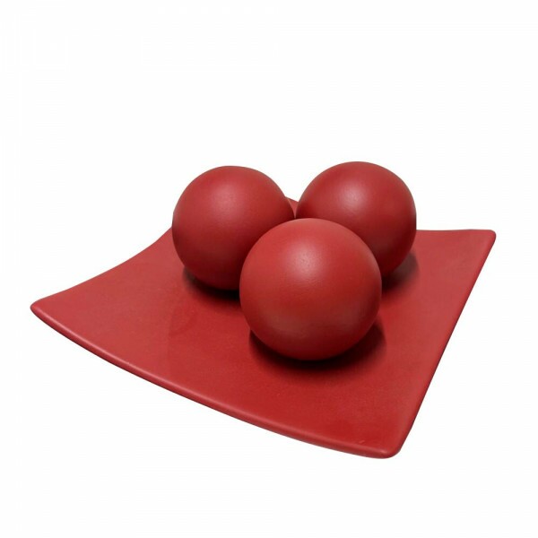 FRUT QUADRADA PQ CERAMICA CARMIM FRUT QUADRADA PQ CERAMICA CARMIM