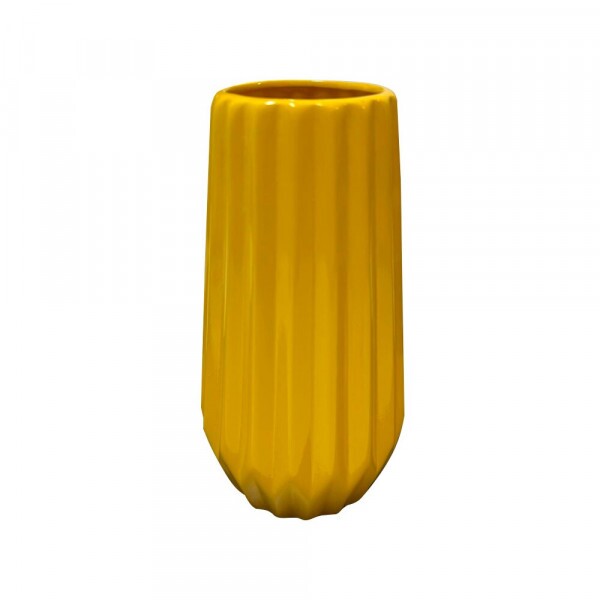 VASO CERAMICA QUARTZO P AMARELO VASO CERAMICA QUARTZO P AMARELO