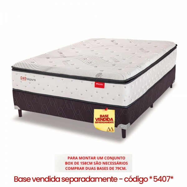 COLCHAO D45 158X198X30 RECONFLEX PREMIUM BIOPURE C/PILLOW COLCHAO D45 158X198X30 RECONFLEX PREMIUM BIOPURE C/PILLOW