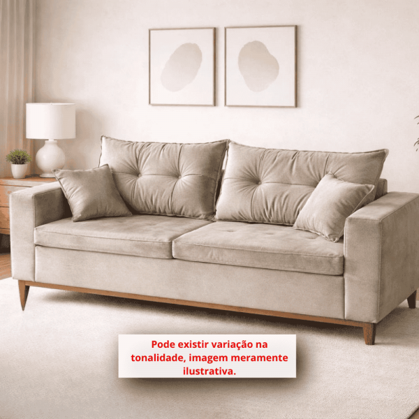ESTOFADO RG EGITO 1.90 C/PILLOW BEGE ESCURO INCA 16 ESTOFADO RG EGITO 1.90 C/PILLOW BEGE ESCURO INCA 16