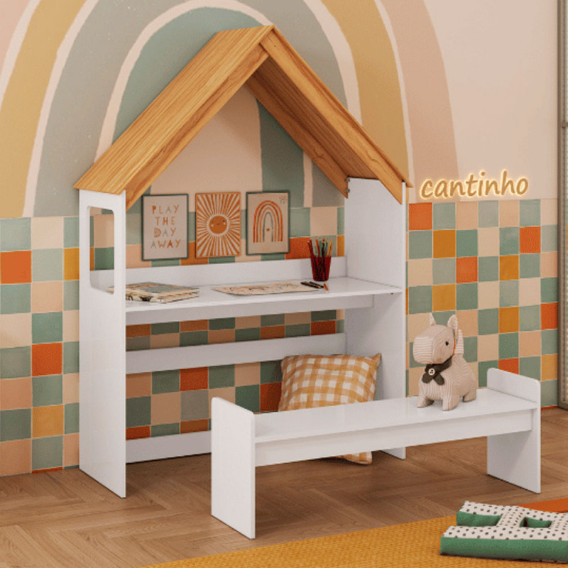 KIT CASINHA PEROBA BRANCO BRILHO/AMENDOA KIT CASINHA PEROBA BRANCO BRILHO/AMENDOA