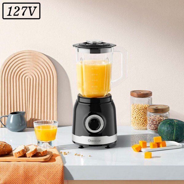 LIQUIDIFICADOR GAABOR CREAMY JM-16M02AS 127V PRETO/INOX LIQUIDIFICADOR GAABOR CREAMY JM-16M02AS 127V PRETO/INOX