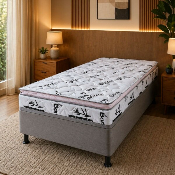 CAMA BOX D28 88X188X51 ELEGANCE BREARE BAMBOO CAMA BOX D28 88X188X51 ELEGANCE BREARE BAMBOO