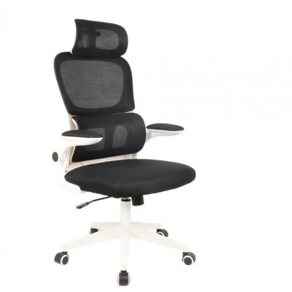 CADEIRA OFFICE MAXPRINT ARANTES PRETO/BRANCO CADEIRA OFFICE MAXPRINT ARANTES PRETO/BRANCO