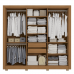 ROUPEIRO 6P. ABRIR 2G KAPPESBERG M569 C/PES CANELA ROUPEIRO 6P. ABRIR 2G KAPPESBERG M569 C/PES CANELA