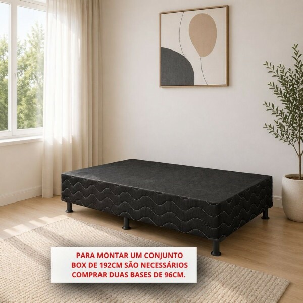 BASE BOX 96X203X30 RECONFLEX SOMIE FLEX BLACK BASE BOX 96X203X30 RECONFLEX SOMIE FLEX BLACK