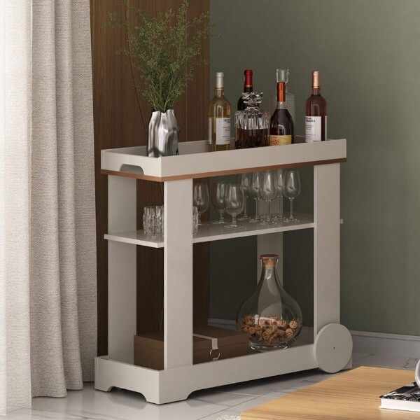 CARRINHO BAR ARTELY ROSE OFF WHITE CARRINHO BAR ARTELY ROSE OFF WHITE