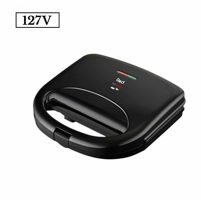 SANDUICHEIRA FIT GRILL RED MOBILE 750W SA101 127V PRETA SANDUICHEIRA FIT GRILL RED MOBILE 750W SA101 127V PRETA